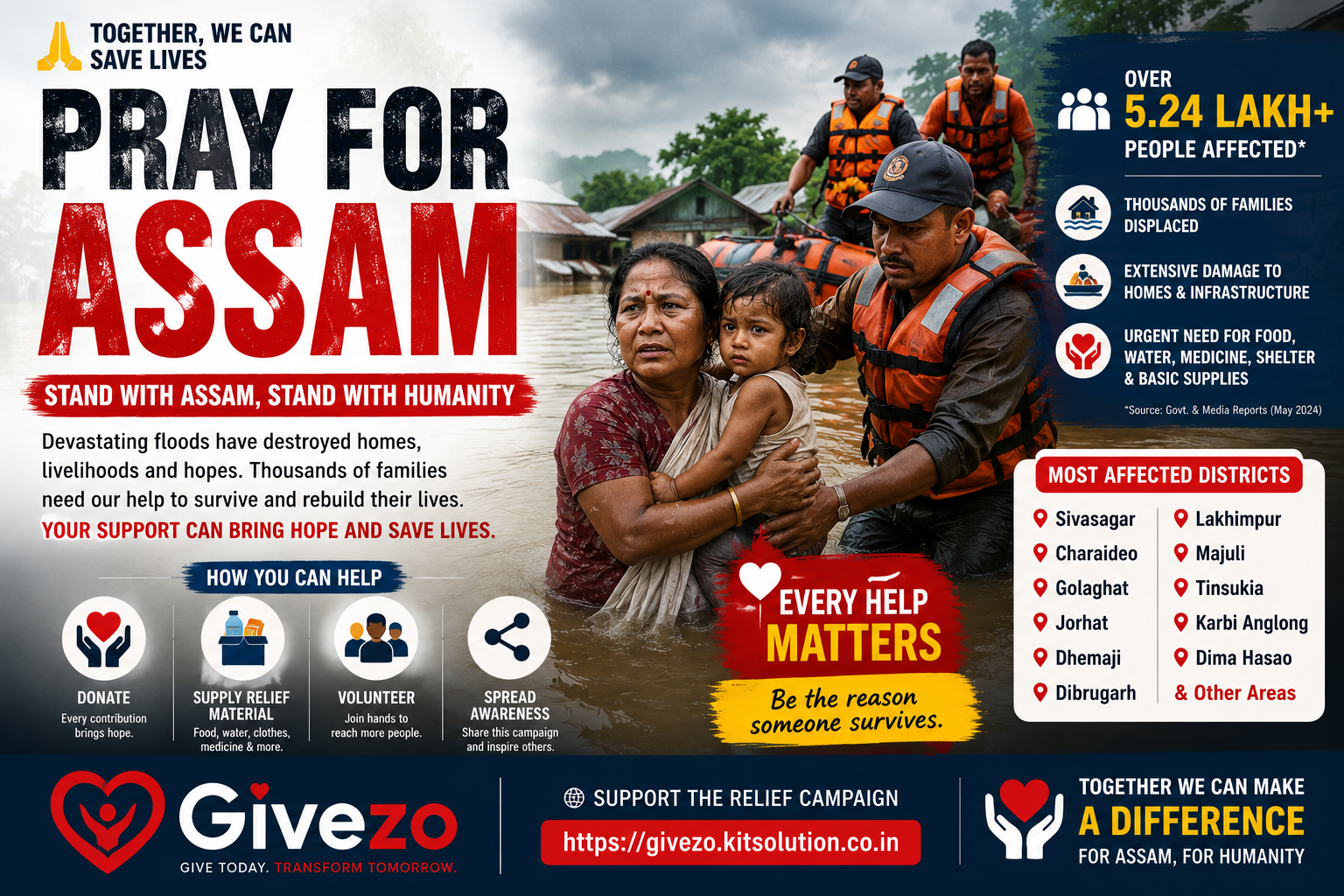 🙏 PRAY FOR ASSAM